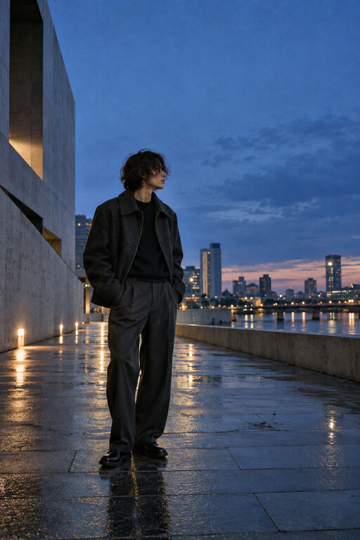 Editorial fashion in the city